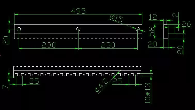 solidworks圆管打孔